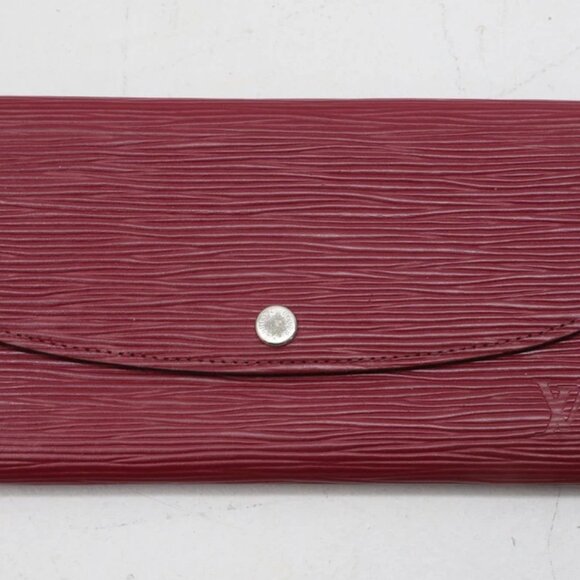 Louis Vuitton Epi Portefeuille Emily Wallet Fuchisa M60851 - Picture 1 of 12